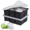 SLGOL Ice Cube Tray, Large Ice Cube Moulds for Easy