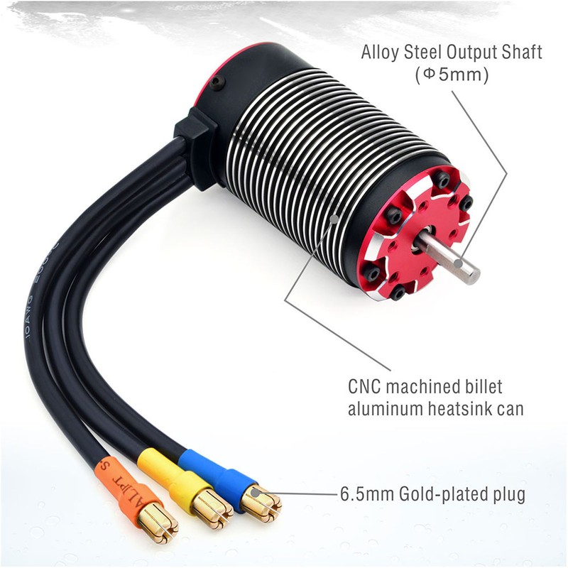 4282 1780KV V2 RC Sensorless Brushless Motor 4 Poles Rotor