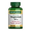 Nature's Bounty Magnesium 500 mg Tablets, High Potency Magnesium Supplement