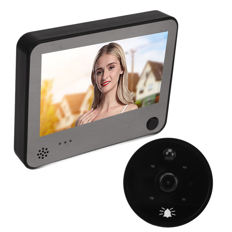 Peephole Camera Infrared Night Vision Two Way Talk Motion Detection