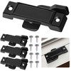 Nkiy Quen 4 Pcs F2590 Windows Replacement Sash Lock-2-1/4'' Mounting