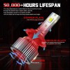 CHUSYYRAY For Honda CBR600RR 2003-2016 6500K White H7 LED Motorcycle