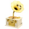Retro Gramophone Music Box Classic Phonograph Shape Music Box for