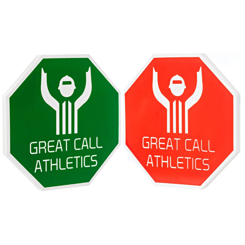 Great Call Athletics | Wrestling Referee Flip Disc | Red