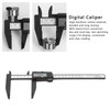 200mm Carbon Electric Digital Caliper Ruler with Large LCD Screen