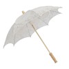 Lace Parasol Umbrella Wedding Bridal Lace Umbrella Decorative Embroidery Flower