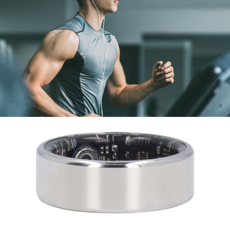 Smart Ring Fitness Tracker Waterproof Sleep Tracking Photographing Pedometer Auto