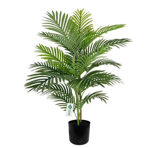 BESAMENATURE Artificial Palm Plant Tree, Potted Artificial Plant for Home