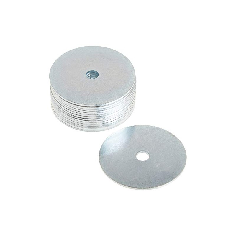 Hard-to-Find Fastener 014973454791 Fender Washer, 1/4 x 2, 15, Silver