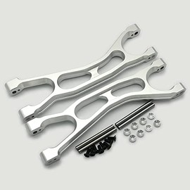 Aluminum Front or Rear Upper Arms for Traxxas 1/5 XMAXX X-MAXX 7729-1pr Set Silver