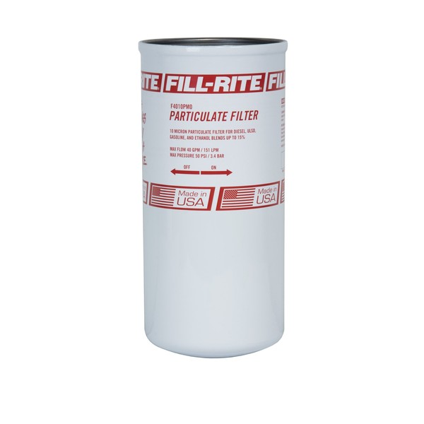 Fill-Rite F4010PM0 1" 40 GPM (151 LPM) 10 Micron Particulate Spin-On Fuel Filter