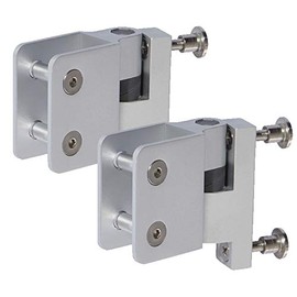 Access Hardware ® 20mm U Bracket Style Aluminium Satin Anodised Gravity Hinges