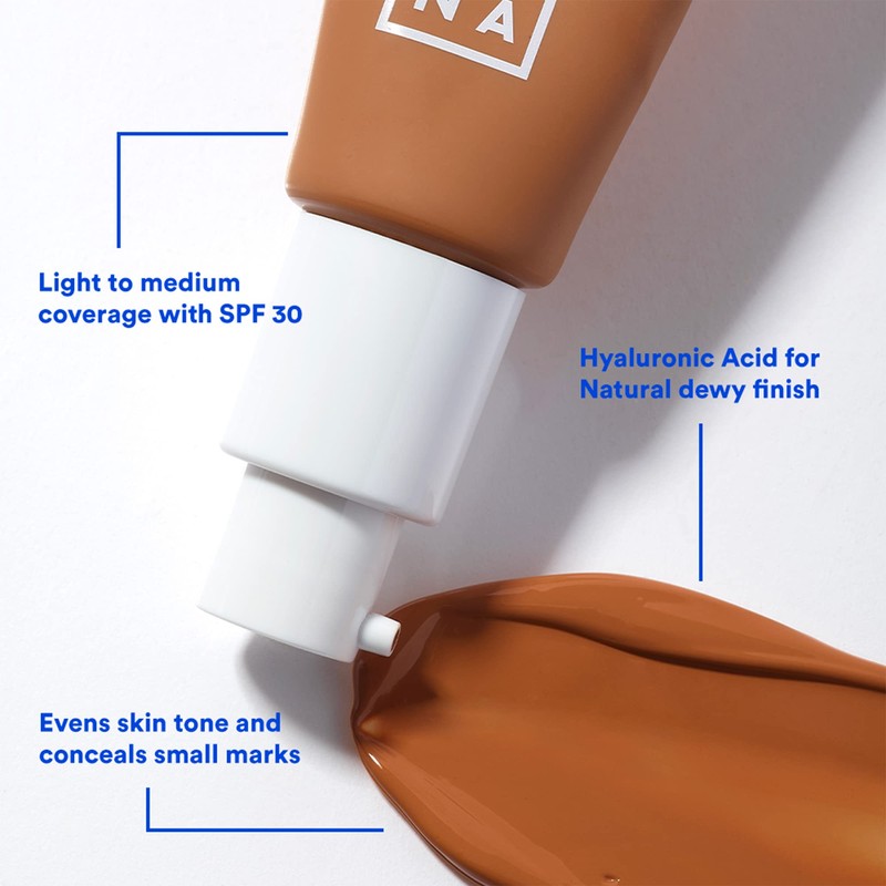 3ina MAKEUP Vegan Cruelty Free The Tinted Moisturiser SPF30 622
