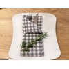 ZOLLNER Set of 6 cloth napkins, napkins, 45 cm x