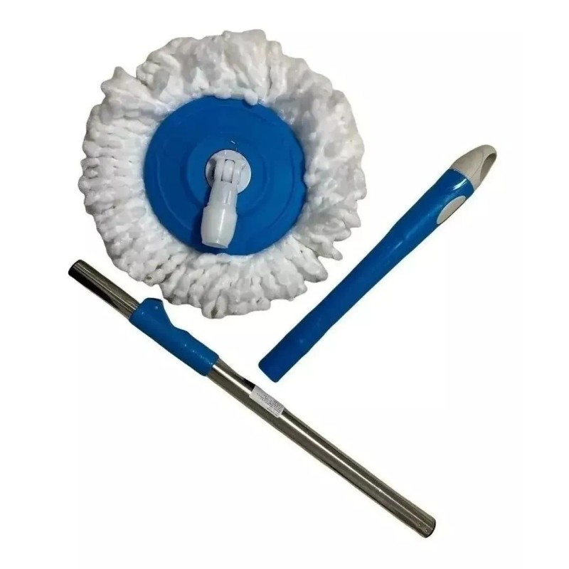 CB 3 Trapeadores Repuesto Bastón Para Spin Mop