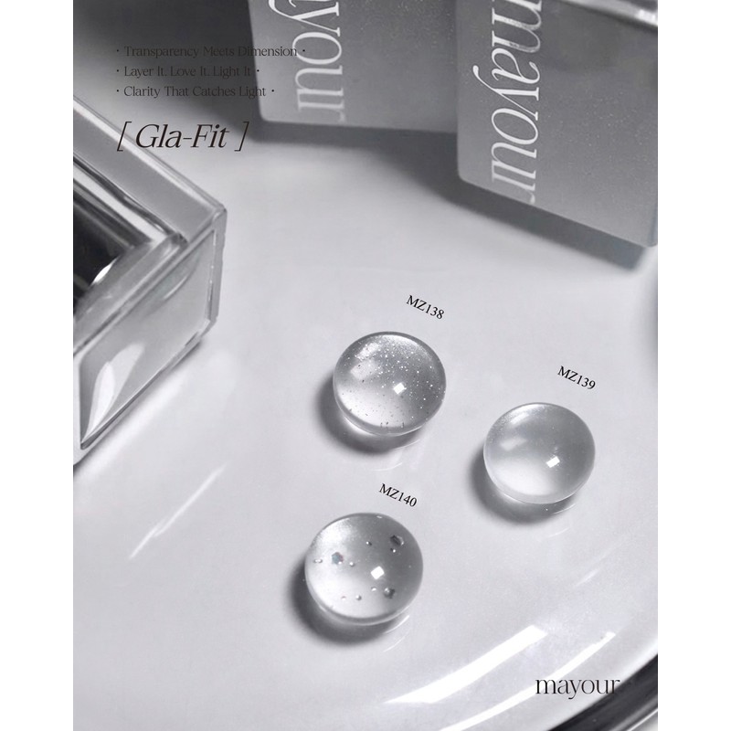 May Your Layered Glass Bead Magnetic Gel Glafit / 메이유어