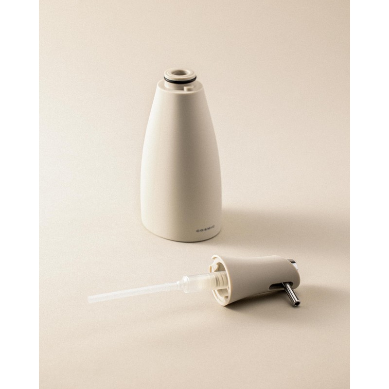 COSMIC Soap dispenser Grey 300ML Freestanding Accesory Measures 7 x