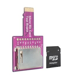 PinQiongZhe - Kit de tarjeta de memoria micro SD macho a hembra adaptador de extensión extensor herramientas de prueba para coche, GPS, lector de tarjetas 3D, tarjeta micro SD a SD