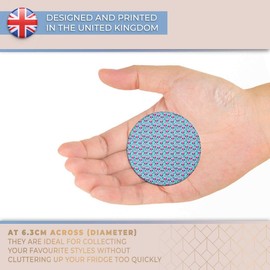 Destination Vinyl ltd Magnet for Refrigerator, Fridge - Pink Cute Wise Owls Trees Animals for Office, Cabinet and Whiteboard, Magnetic Stickers, 8722