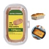 mutvle Loaf Pan Liners, 125Pcs Non-Stick Bread Pan Liners, Loaf