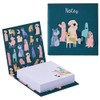 Design By Violet Doodley Dogs Notepad Noteblock with Pen –