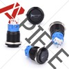 APIELE 19mm 12V Momentary Speaker Horn Push Button Toggle Switch