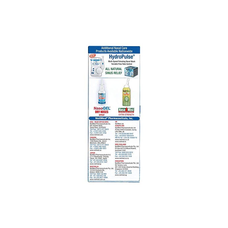 Kit de biberón para adultos de enjuague sinusal de 8
