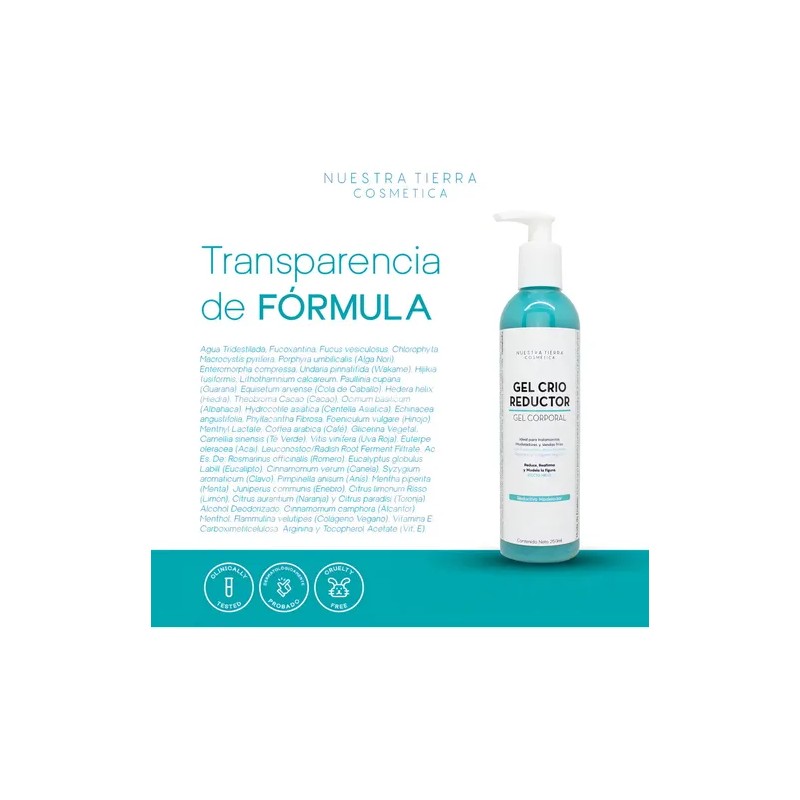 Kit Loción Crio Reductora + Gel Crio Reductor