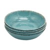 LOK-OSEMILE Gourmet Art Crackle 9" Melamine Salad and Pasta Bowls