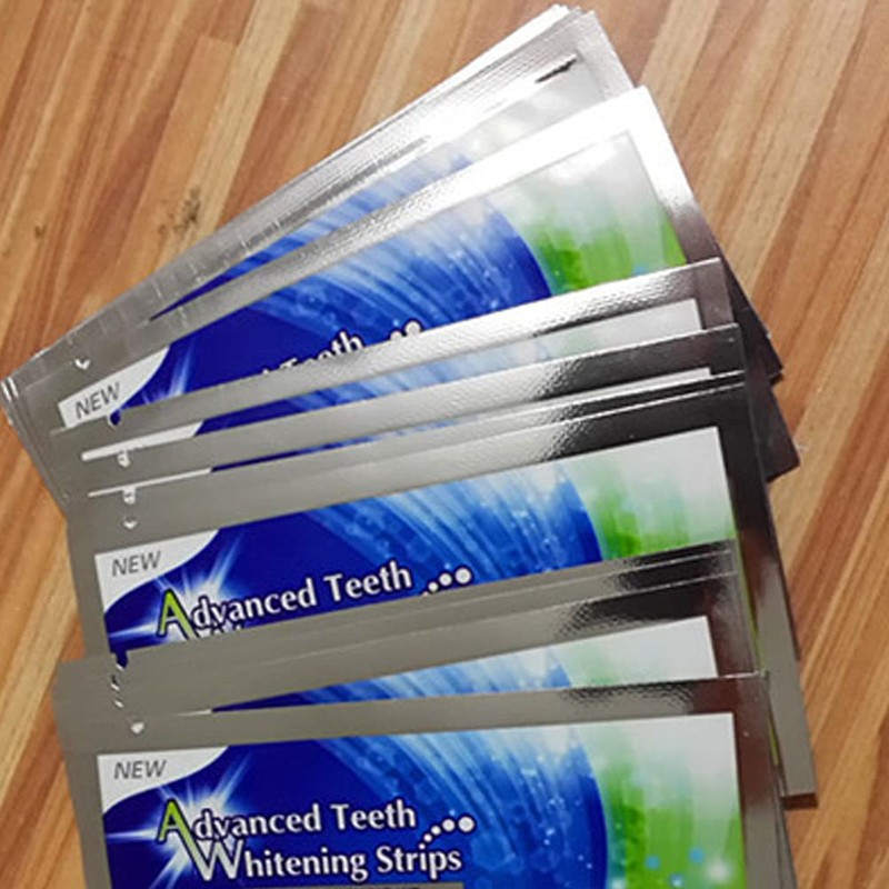 Box of 14 Dental Whitening Strips Teeth Whitening Strips with