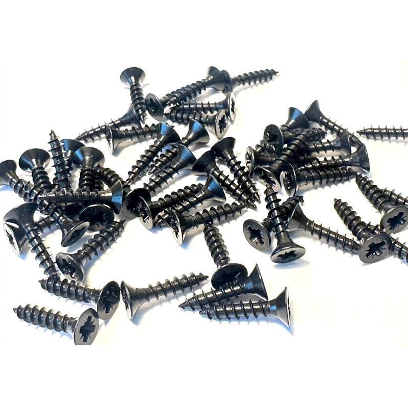 4 x 30mm - Self Tapping - Black Multi Purpose
