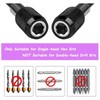 3 - Piece Magnetic Extension Chuck Adapter Kit - 1/4