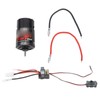 RC Crawler Car Motor ESC Set 550 55T Brushed Motor