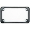 Chris Products 0610 Black Motorcycle License Plate Frame