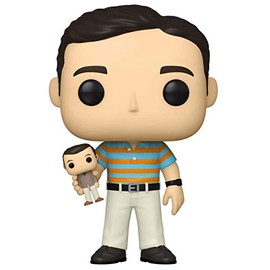POP! Movies: 40 Year Old Virgin- Andy holding Oscar. CHASE!! This POP! figure comes with a 1 in 6 chance of receiving the special addition alternative RARE chase version (Styles may vary)