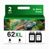 Remanufactured Ink Cartridge Replacement for HP Ink 62 62XL Ink