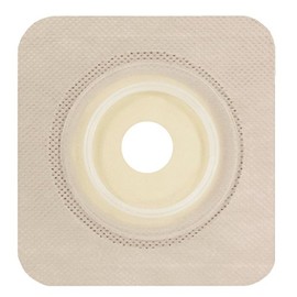 Securi-T USA Standard Wear Wafer Tan Tape Collar Pre-Cut 1-1/8" (4-1/4" x 4-1/4")