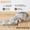 PEGGY11 Durable Stainless Steel Lick Pad for Cats & Dogs