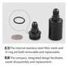 CNWZYMX AN6 Fuel Filter 40 Micron Inline Gasoline Filter Automotive