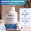 Magnesium Glycinate Capsules, 240 Capsules, 2000mg, UK Made