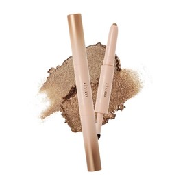 [thim] Tim Artist Touch Shadow Duo 02 Bronze (Stick: Evening Sand & Cream Powder: Golden Oak), Eye Shadow (Bronze), High Adhesion & High Color, For Beginners, Resists Wrinkles, Korean Cosmetics