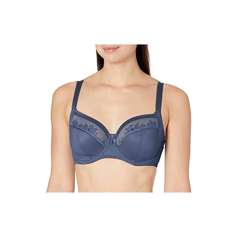 Fantasie - Cobertura Completa para Mujer, Azul Ahumado, 32D