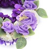 Artificial Heart Shaped Wreaths Wedding Wreaths Fake Flowers Decoration for