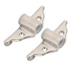 2PCS 1/2in Oarlock Socket 316 Stainless Steel Polished Finish Side