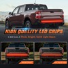 DOXMALL 60 Inch Aluminum Frame Tailgate Light Bars, Triple Row