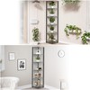 IRCPEN 6 Tier Corner Shelf, Industrial 63.1" Tall Ladder Corner