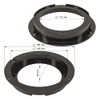tomzz Audio 2819-002 Speaker Rings Adapter Brackets Compatible with Hyundai