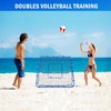 Winthai 4x4FT Volleyball Rebounder Net, Soccer Rebounder Pitchback Net with