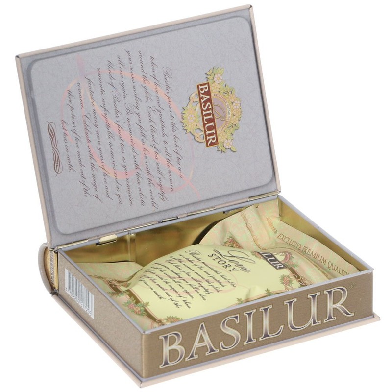 BASILUR Mini Arab Story Vol2 Tea Bashilla Tea, Almond &