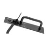 Renovators Supply Manufacturing Door Lock Latch 7 in. Black Iron